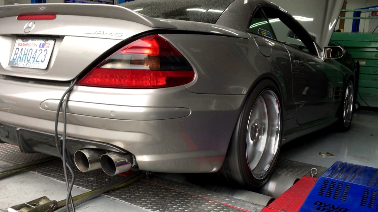 SL65 AMG Rear Mount Turbo   Dyno Graphs Street Pull - DUDMD
