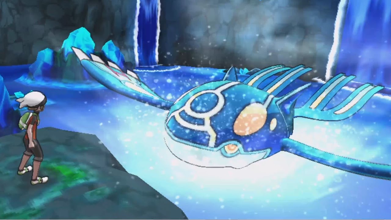 【ORAS】カイオーガ(目覚めのほこら) 捕獲イベント【オメガルビー・アルファサファイア/ポケモンプレイ動画】