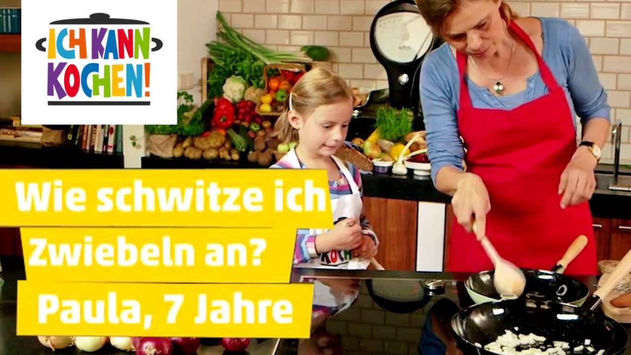 Wie schwitze ich Zwiebeln an? #14 K&uuml;chen-Einmaleins f&uuml;r Kinder mit Sarah Wiener | ICH KANN KOCHEN!