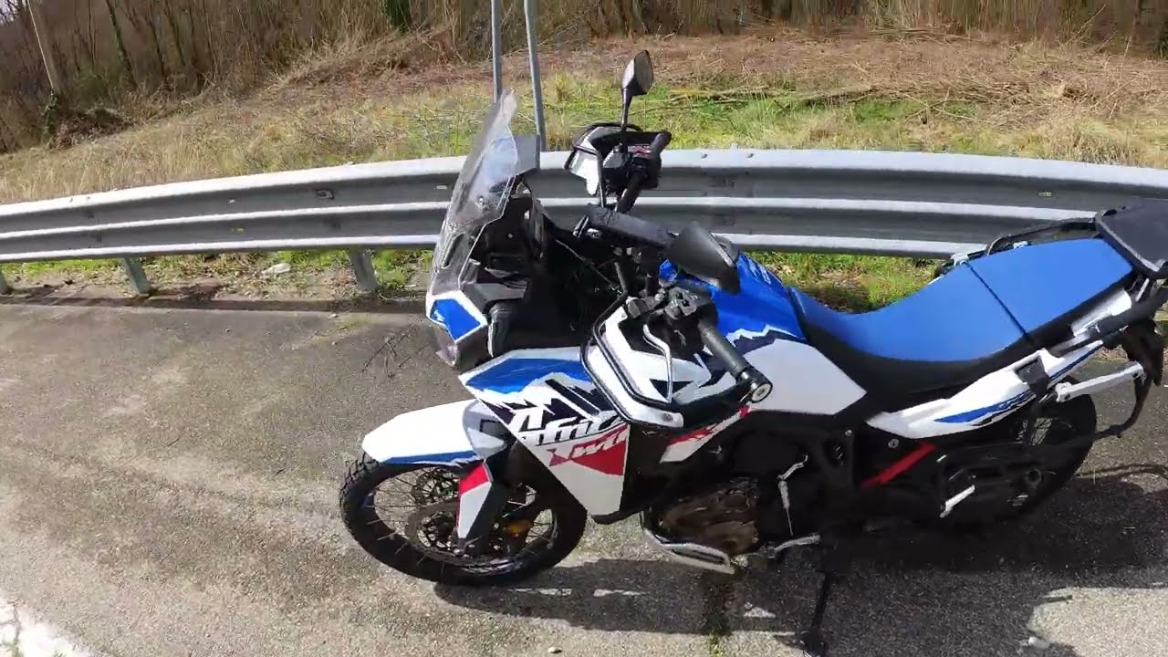 HONDA AFRICA TWIN 1100 - POV 4K Exhaust audio No voice  - Twisty road