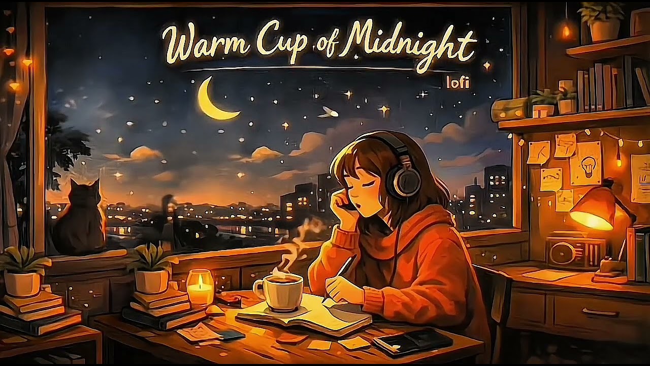 Warm Cup of MidnightLofi Beats for Late Night Relax & Creative Flow