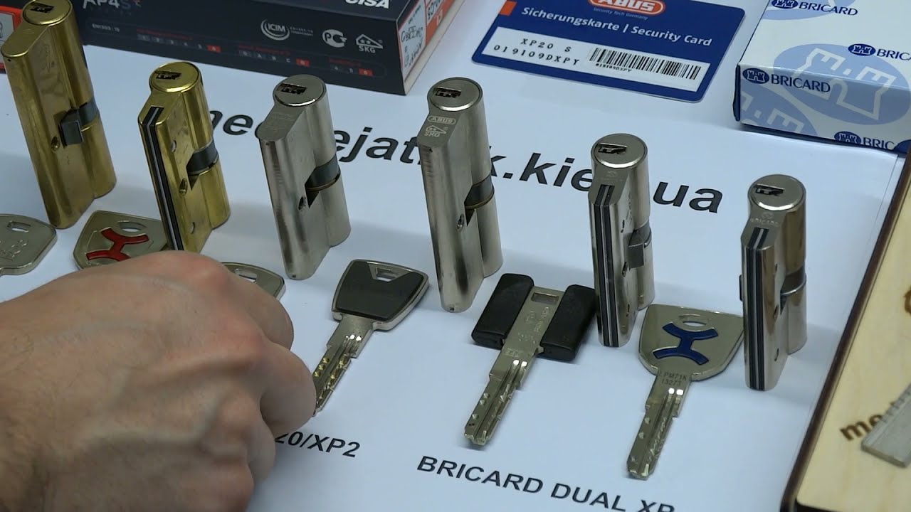 Cisa ap4 ap3 Abus xp20 xp2 Bricard dual xp