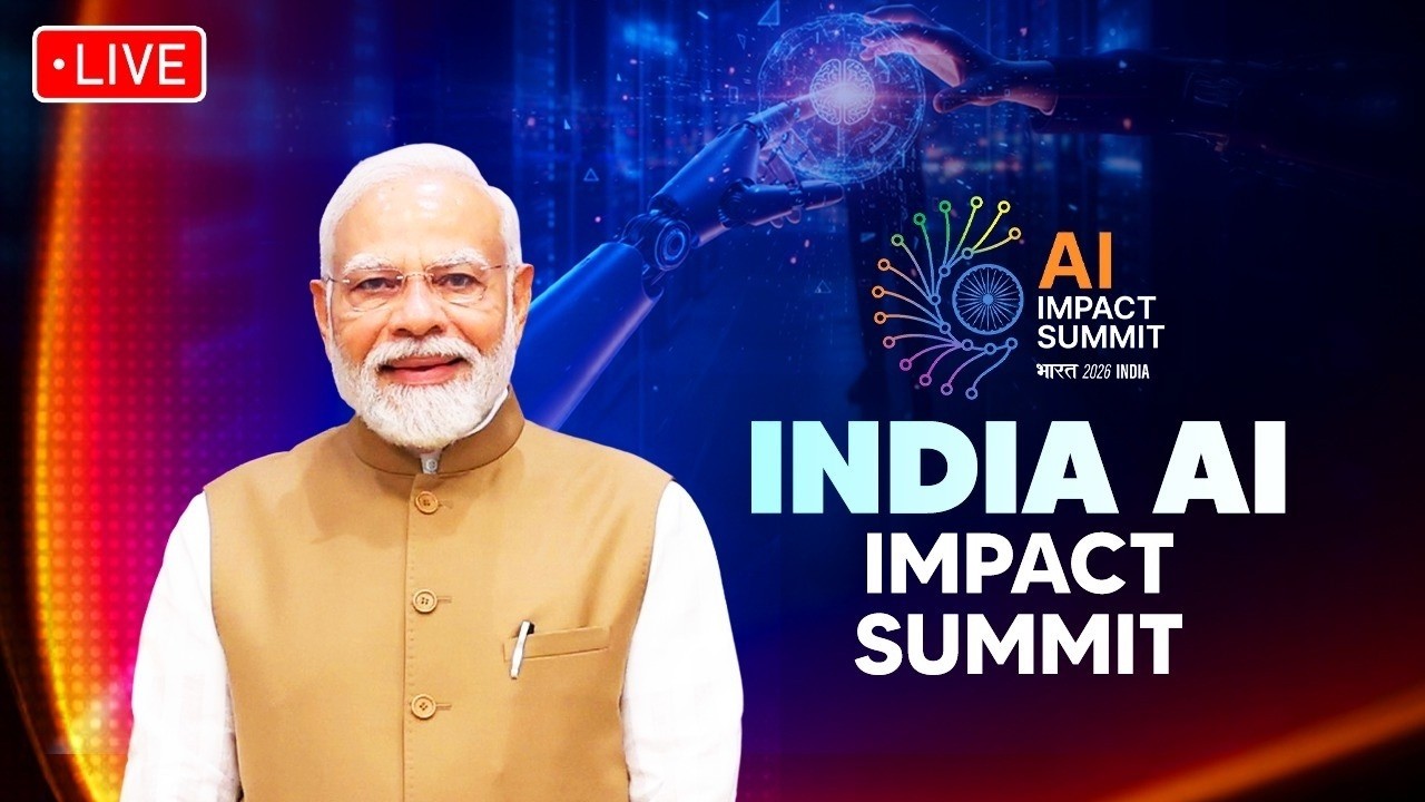 LIVE: PM Modi participates in the India AI Impact Summit at Bharat Mandapam