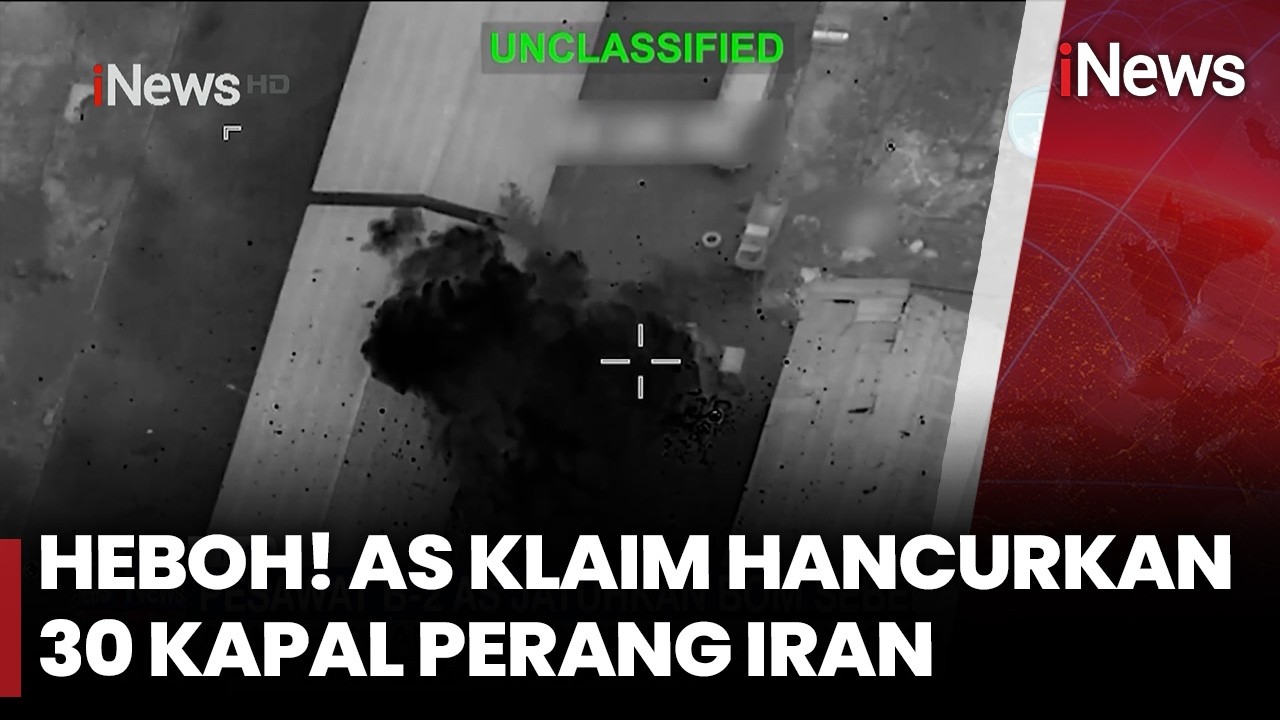 Serangan Laut AS Menggila, 30 Kapal Iran Diklaim Hancur | iNews Pagi (9/3)