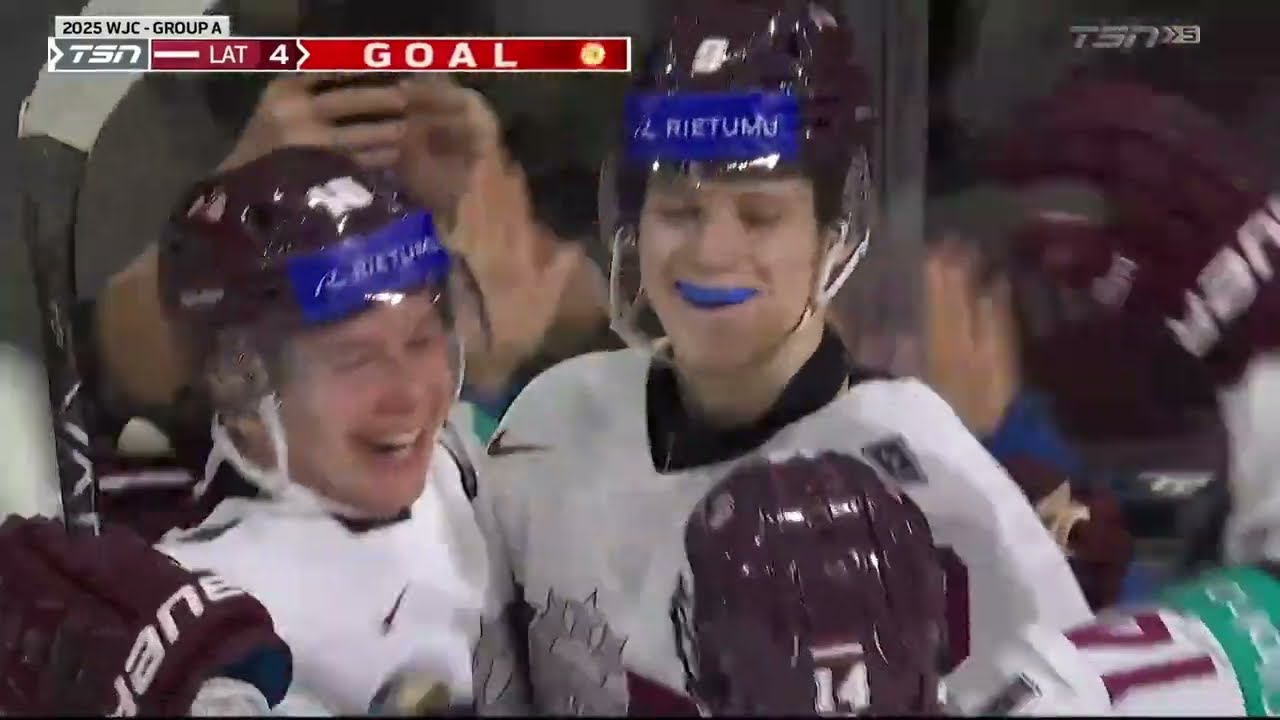 Latvia U20 vs Germany U20 (4:3 OT) Highlights 30.12.2024 | IIHF World Junior Championship 2025