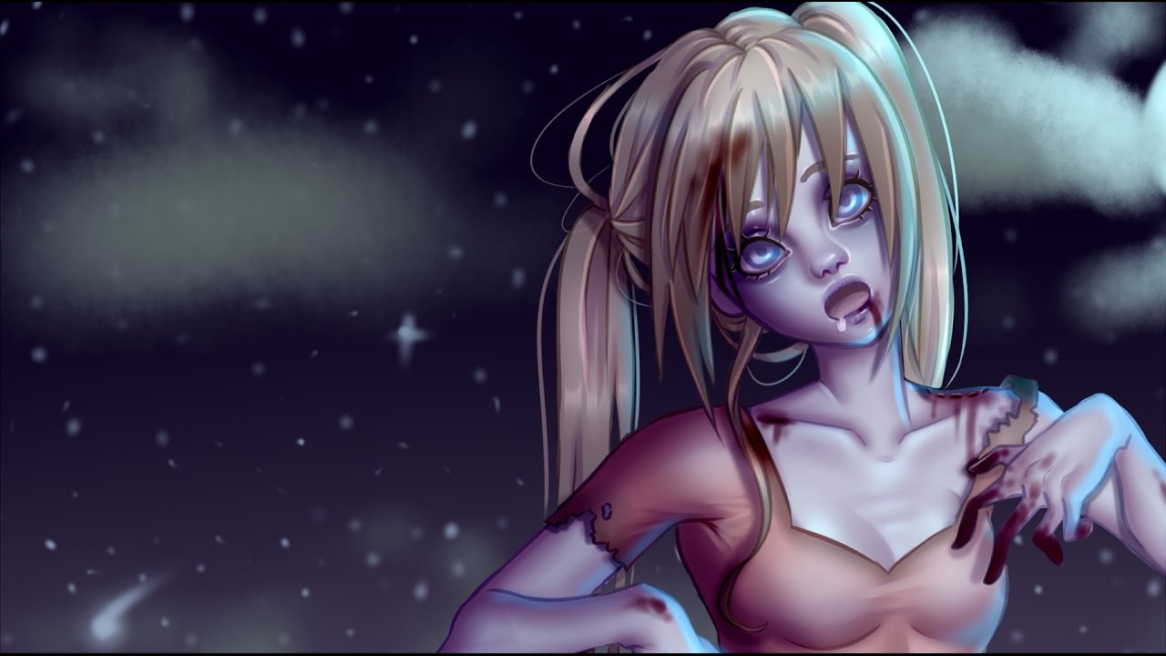 Zombie Girl Speedpaint