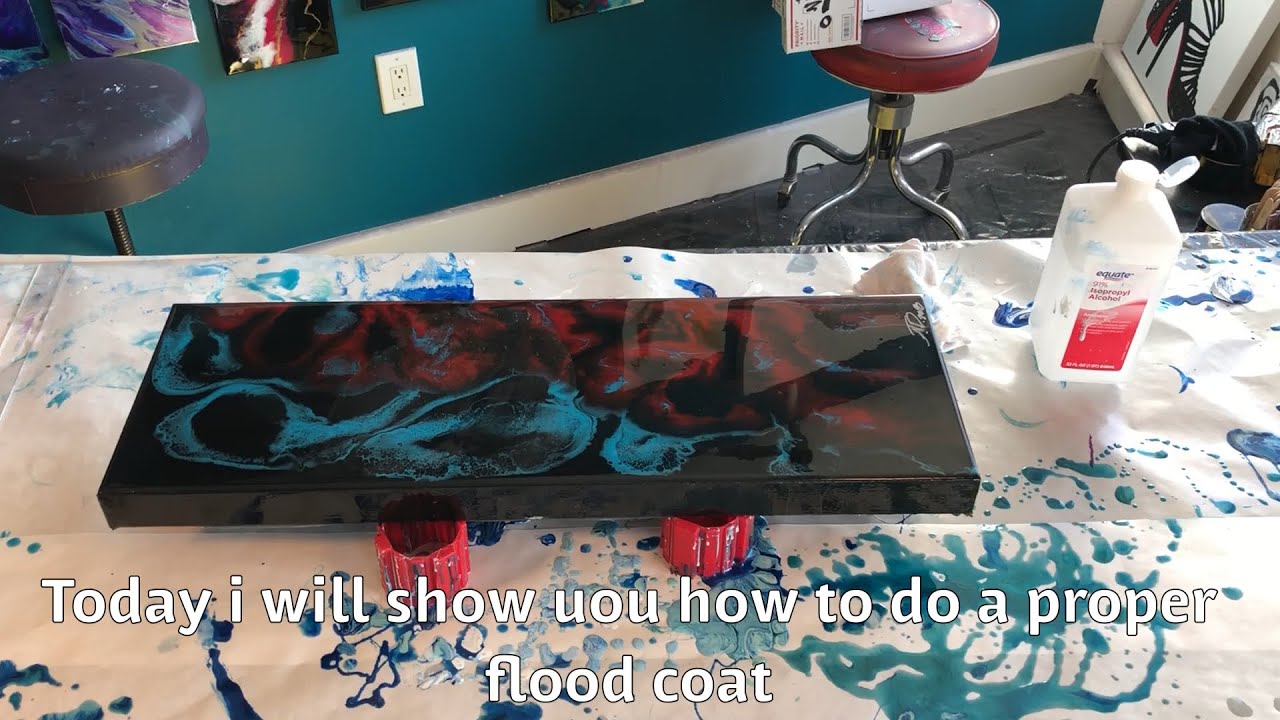 Beginners guide to applying a flood coat