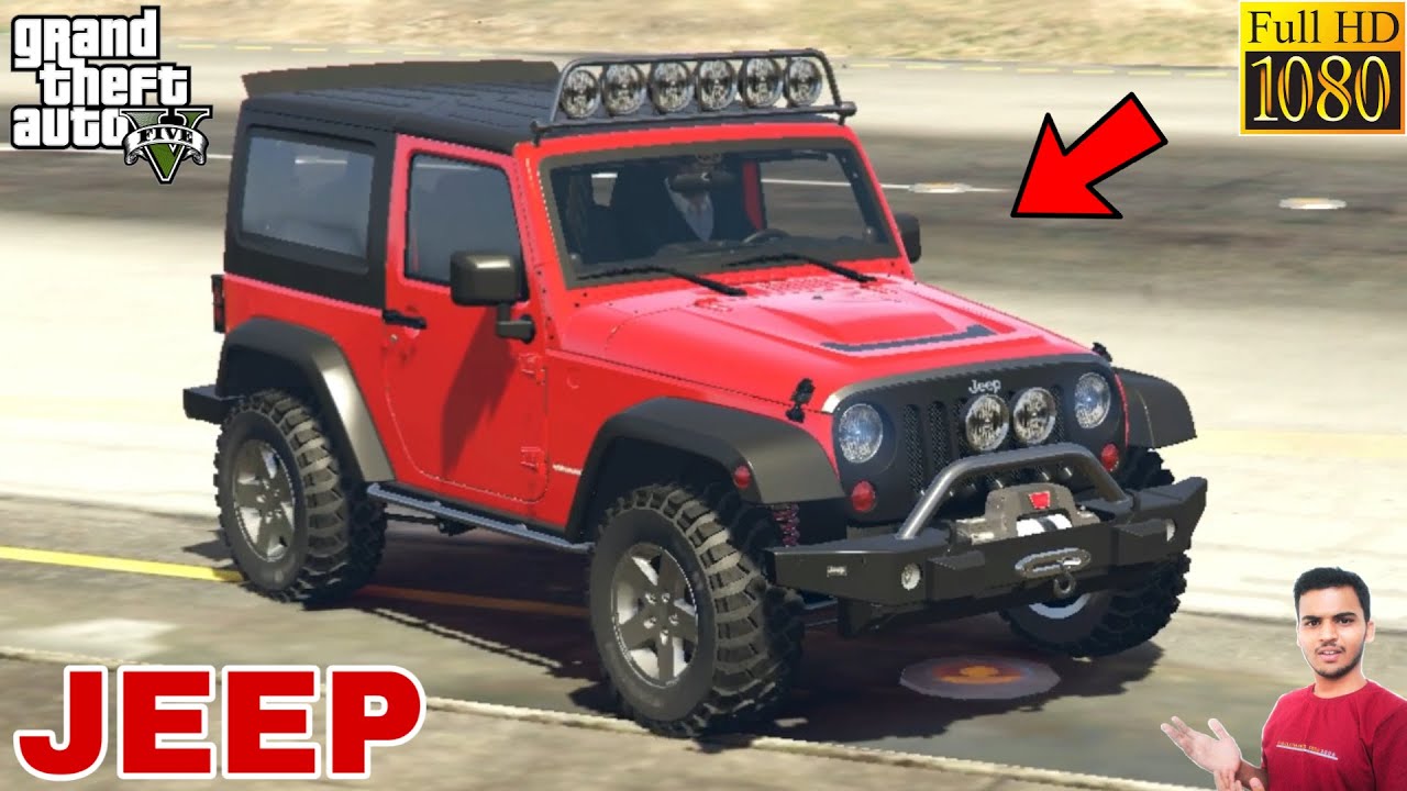 GTA 5 : HOW TO INSTALL JEEP WRANGLER MOD🔥🔥🔥