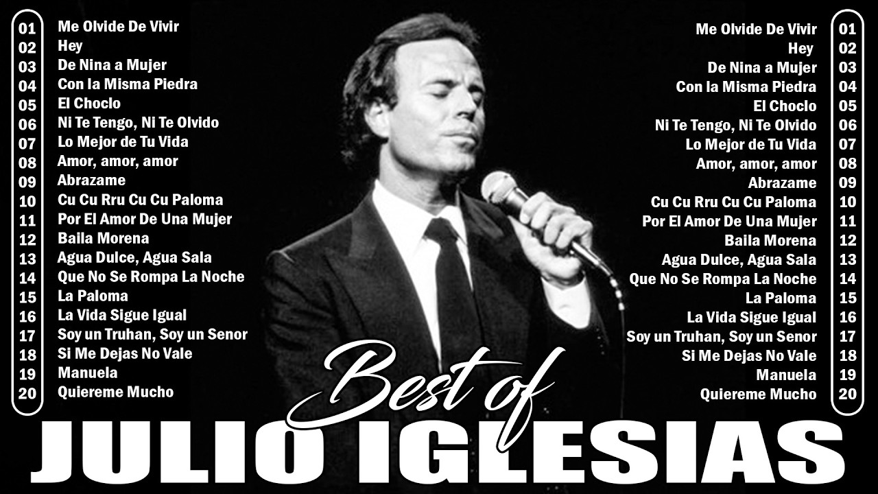 Julio Iglesias Grandes Exitos - Letra Supa Romantica - Las Mejores Canciones De Julio Iglesias