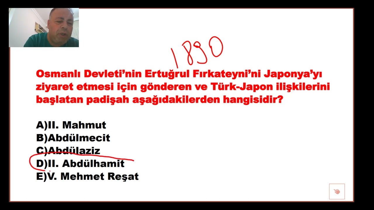 34- OSMANLI DAĞILMA 2 SORU ÇÖZÜMÜ