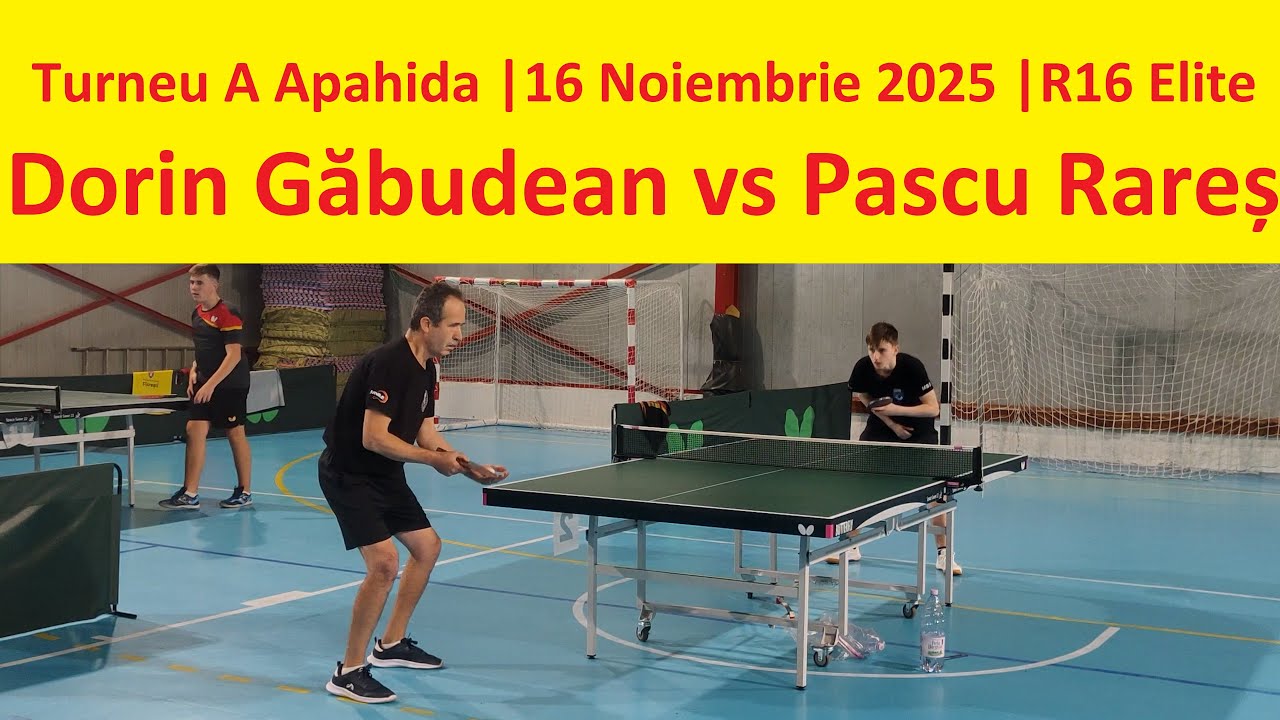 Dorin Gabudean vs Pascu Rares |R16 Elite |Apahida 2025