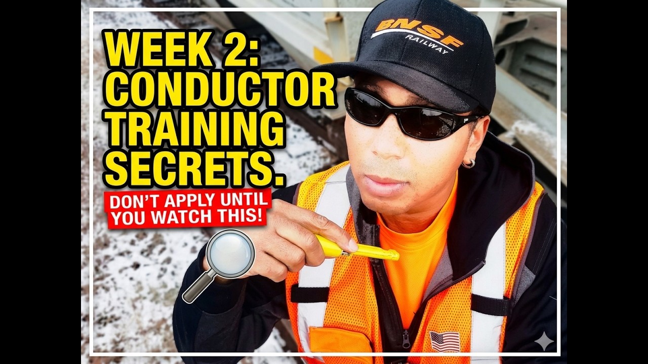 TRAIN CREW - Railroad Conductor Trainee | New Hire Week 2
