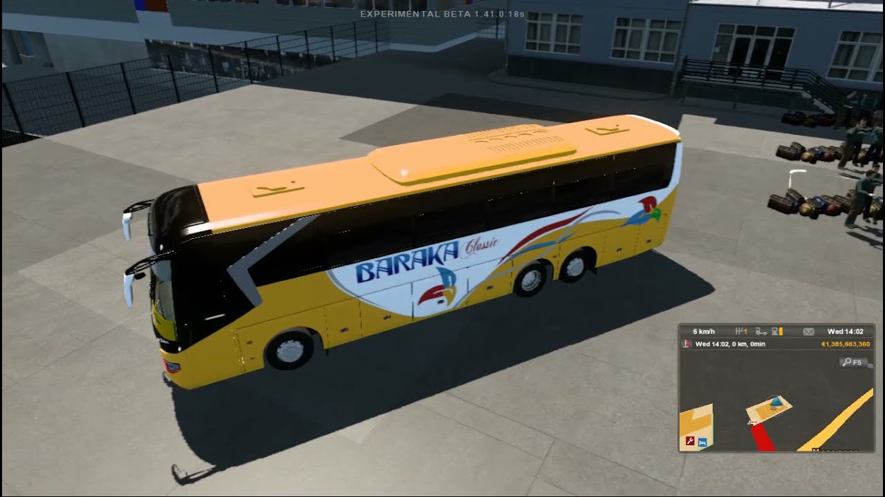 How to activate passenger mod in Euro truck simulator 2