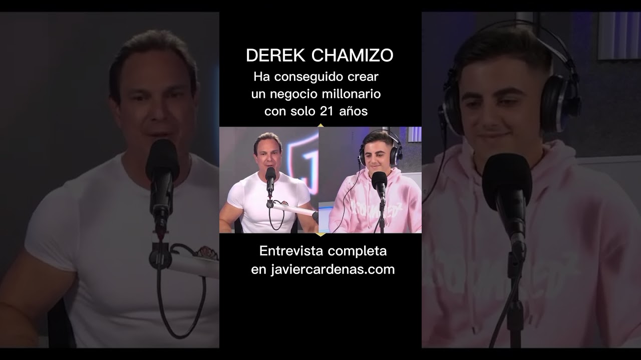 Derek Chamizo, ha conseguido crear un negocio millonario con 21 a&ntilde;os