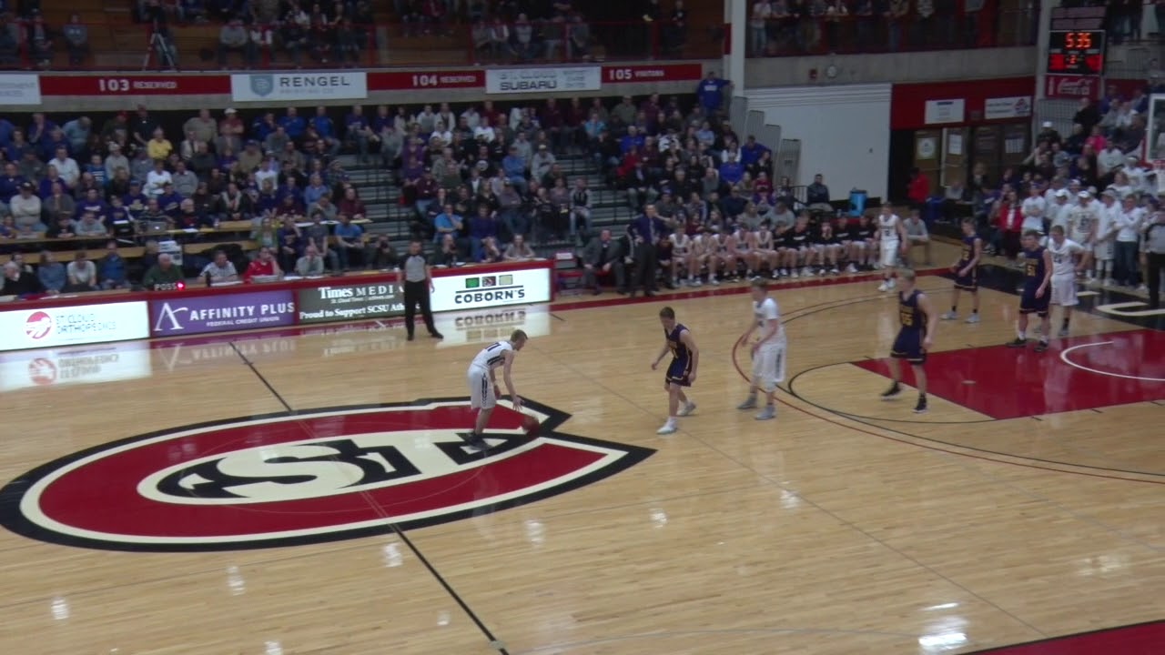 Melrose boys basketball vs Albany