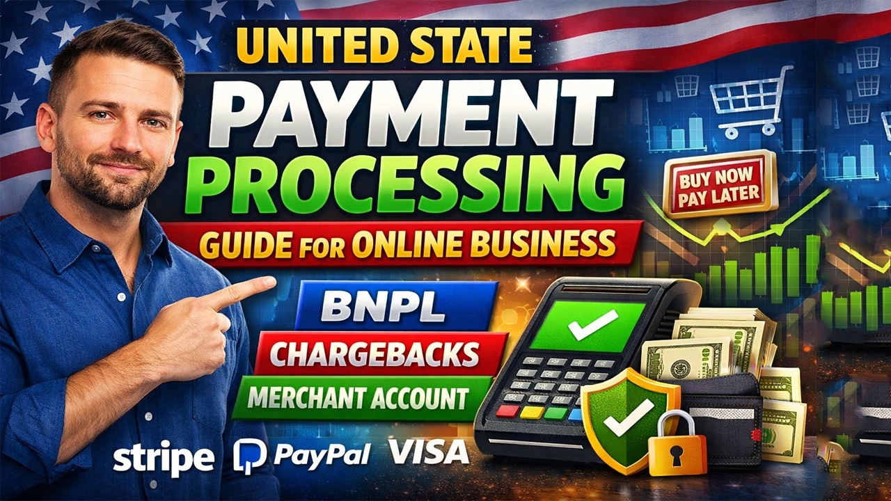 United State Payment Processing Guide for Online Business, BNPL, Chargeback & Merchant Account