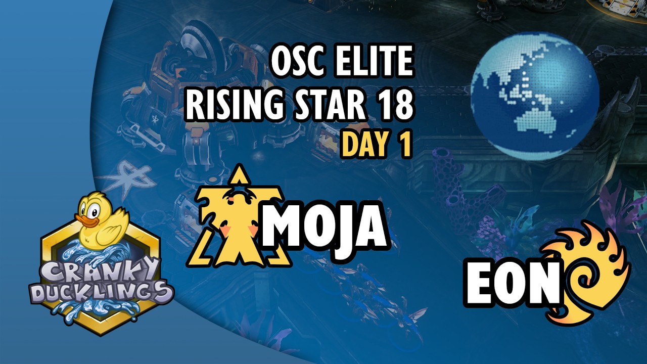 Moja vs EON - TvZ | OSC Elite Rising Star 18 - Day 1 | StarCraft 2 Tournament