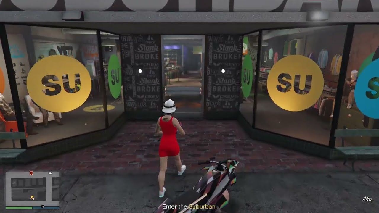 GTA V Salvage Yard Robbery, The Duggan Robbery, Task 1, LS Panic Outfits