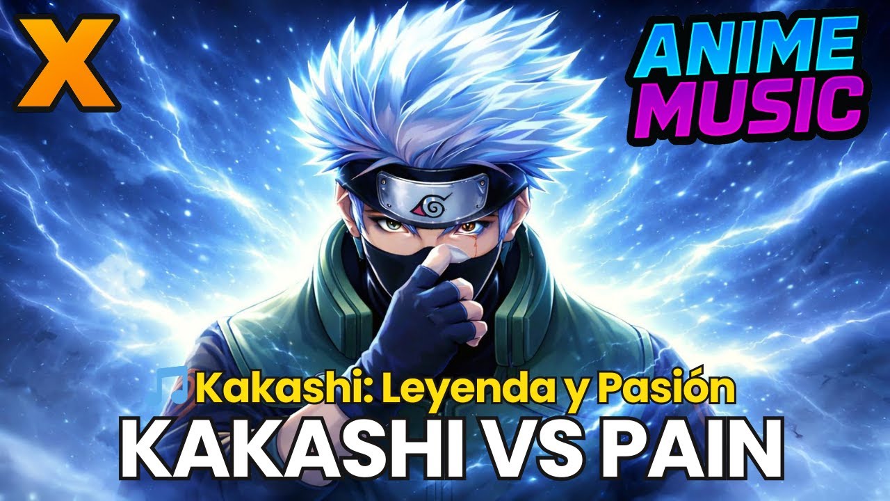 🎧 KAKASHI VS PAIN 🎵  Leyenda y Pasión | Naruto Music  (Versión Alternativa)