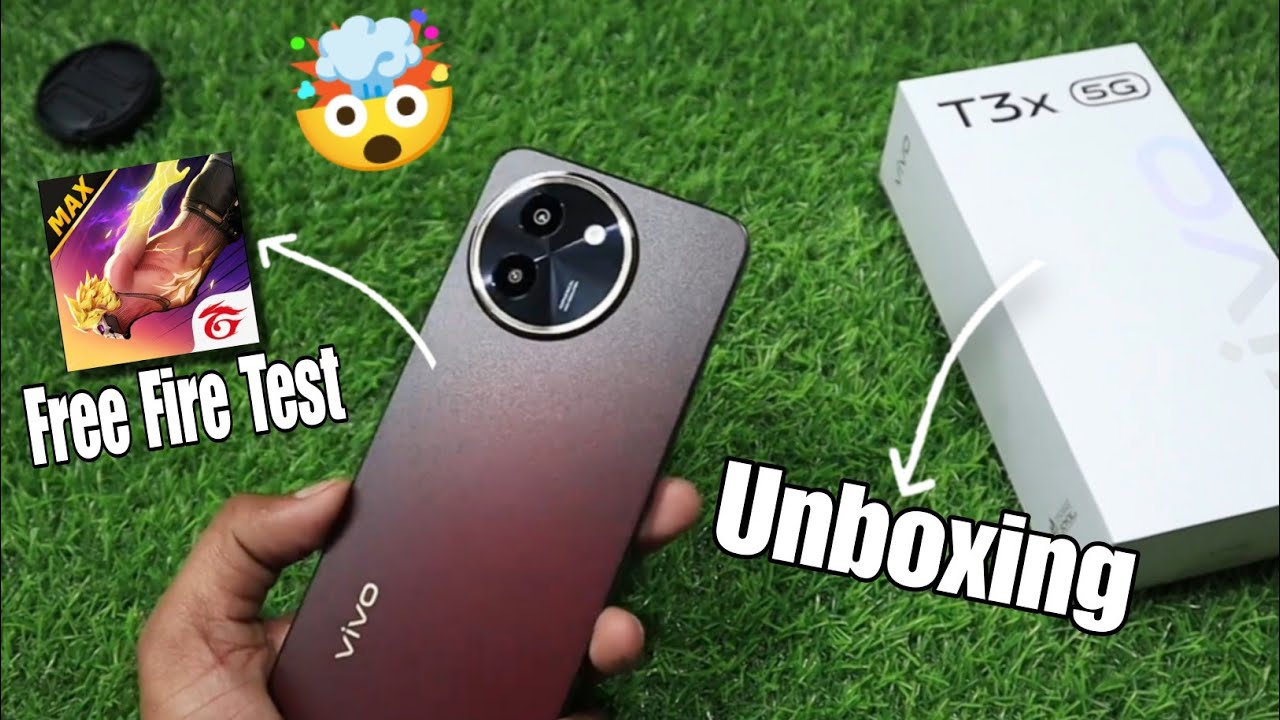 Vivo t3x 5g Unboxing + gaming test 🤯 || Best mobile under 15000 😱 || vivo⚡red war