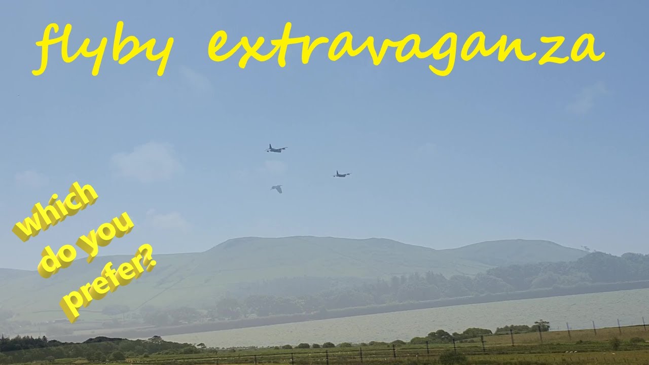 Tywyn - flybys and shadowy goings on