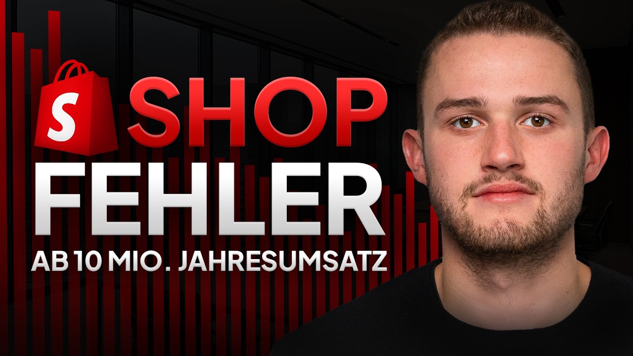 Top 5 Shopify Fehler die fast jede Brand macht (ab 10. Mio € Jahresumsatz)