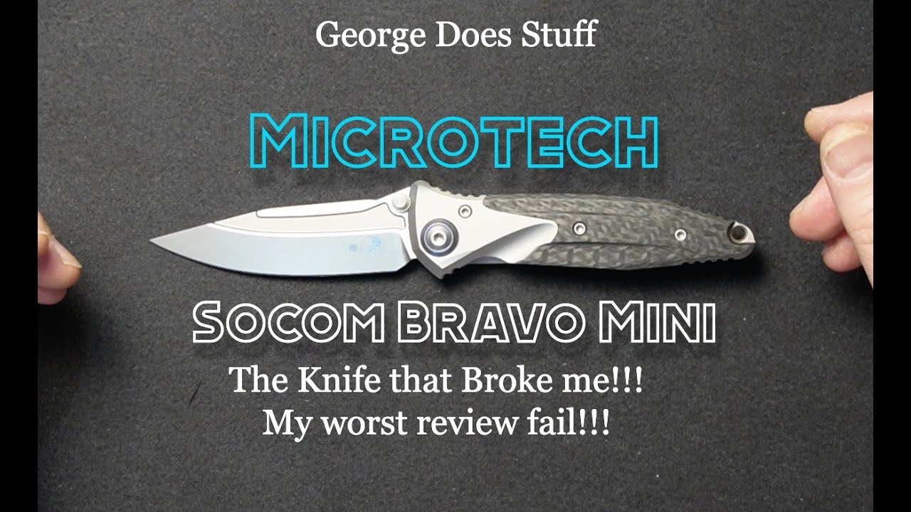 Microtech SOCOM Bravo mini!   #knifereview