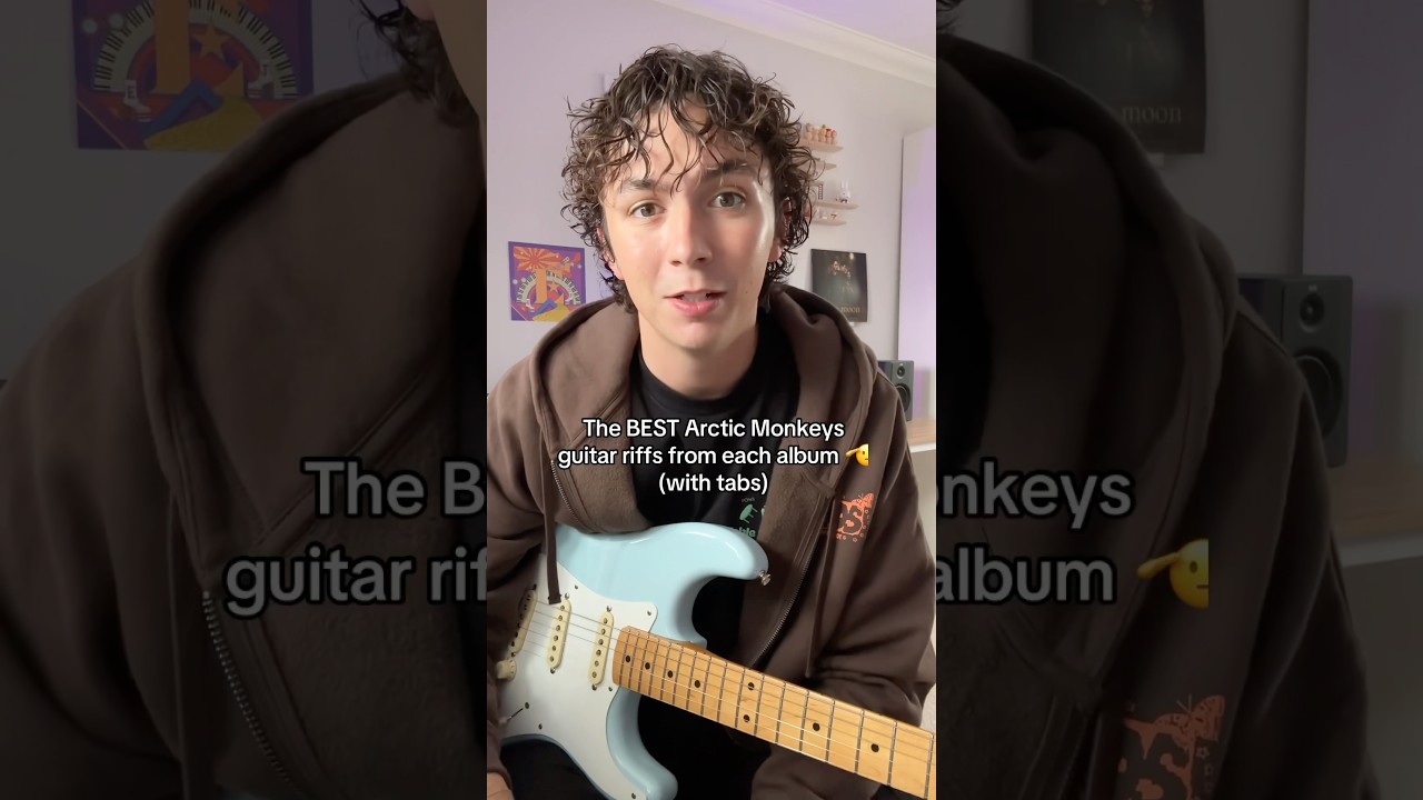The BEST Arctic Monkeys guitar riffs from each album (with tabs) #arcticmonkeys #guitartabs