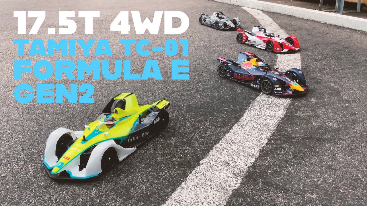 200913 Tamiya TC-01 Formula E 17.5T Blinky