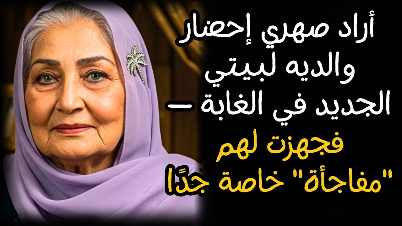 أراد صهري إحضار والديه لبيتي الجديد في الغابة — فجهزت لهم 