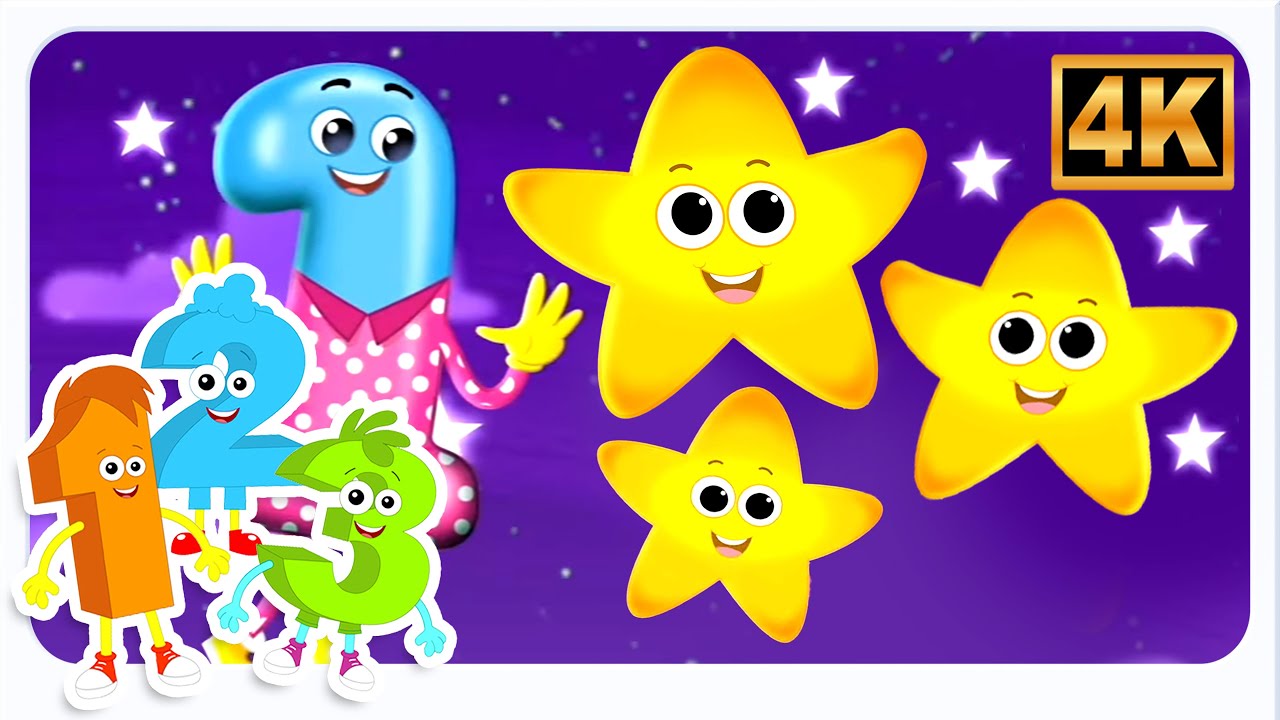 Twinkle Twinkle Little Star Nursery Rhymes And Baby Songs by Mr Number