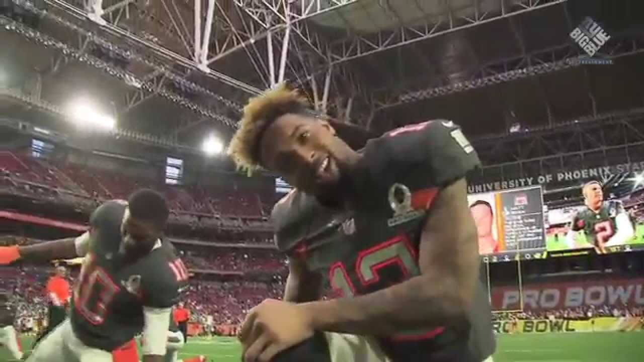 Odell Beckham Jr. at the 2015 Pro Bowl