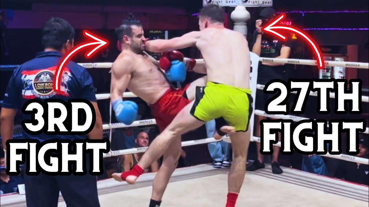 HE FRACTURED MY STERNUM 😱- My 3rd MUAY THAI Fight in THAILAND