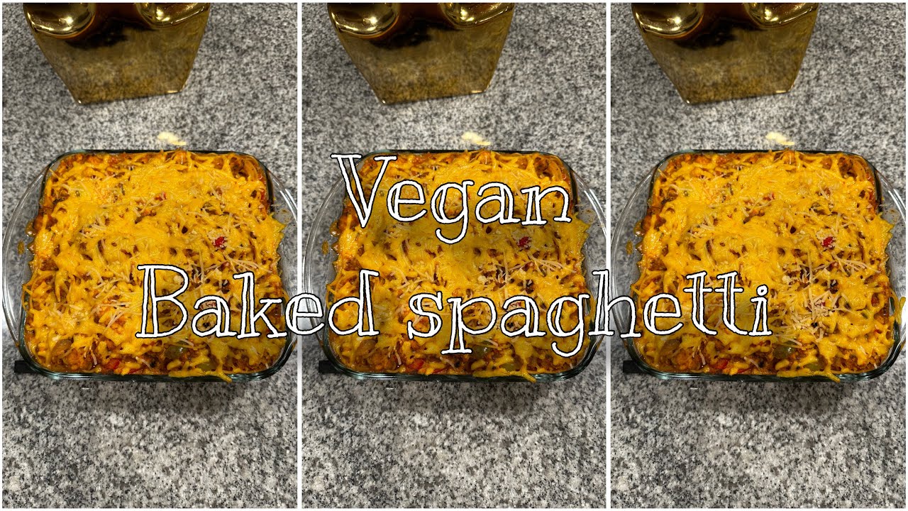 Vegan baked spaghetti | PLANT BASED
