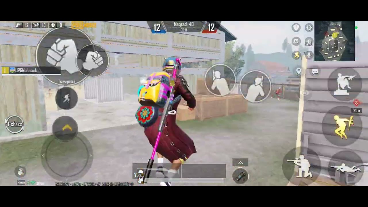 2vs1 Yurtim🇺🇿/UPGMuhacmk_PUBG