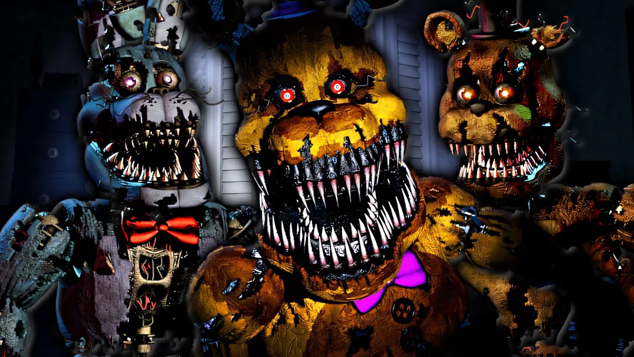 Playing Five Nights at Freddy's 4 LIVE