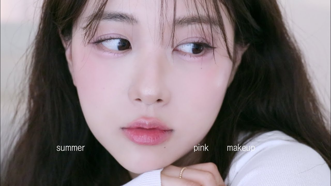 grwm🫧뽀용쓰한 버블핑크🎀메이크업 (최애 쿨톤템 탈탈, 핑크 블러셔 추천, 이런저런 수다 한바가지) | Jody 조디