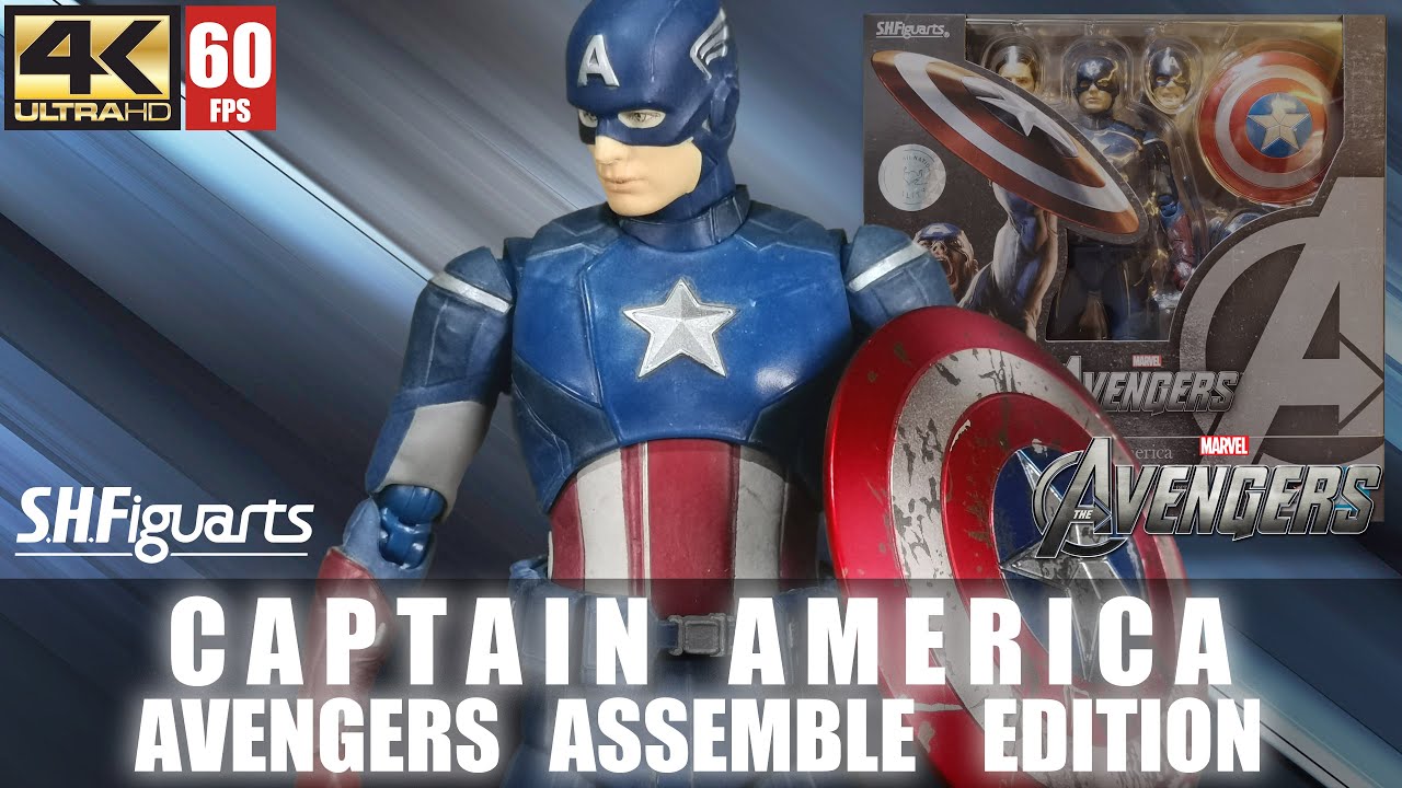 S.H.Figuarts Captain America Avengers Assemble Edition REVIEW SHF キャプテン・アメリカ | Marvel | Big 3