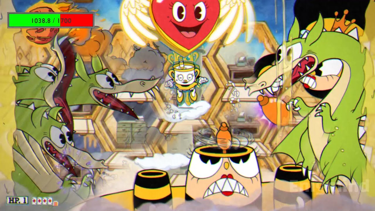 Can i beat Grim Matchstick + Rumor Honeybottoms (2 Platform levels) Bosses together - Cuphead DLC