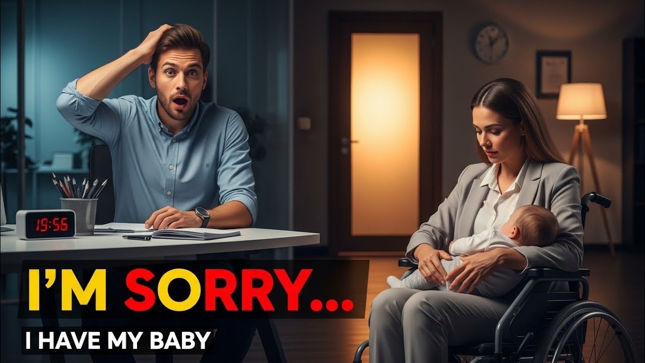 📕I’m Sorry… I Have My Baby.” Wheelchair CEO Apologized—''Single Dad Changed Everything''