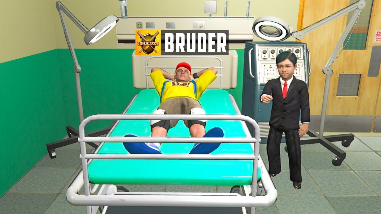 Mein GROßER BRUDER muss ins KRANKENHAUS in GTA 5 RP!