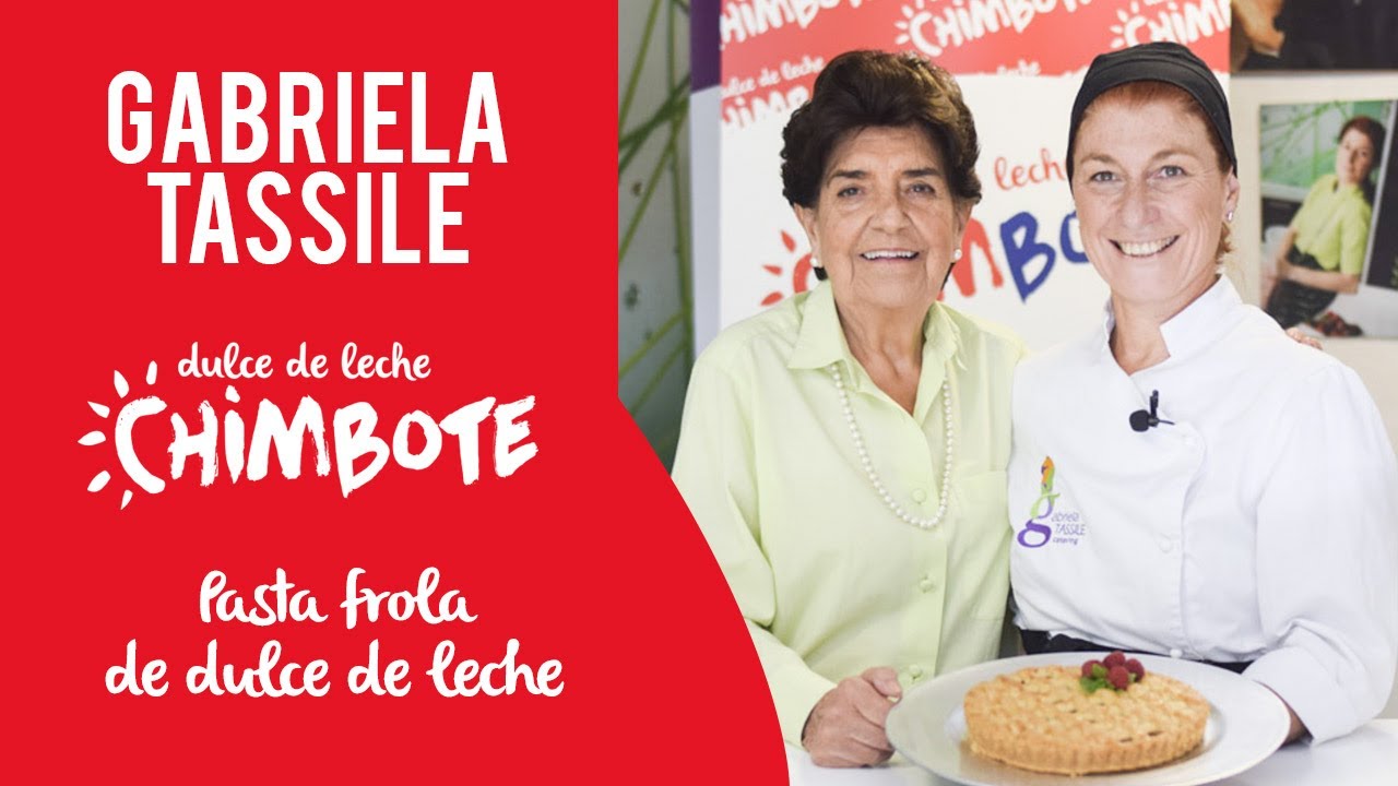 Receta de Pasta Frola de Dulce de Leche - Chef Gabriela Tassile