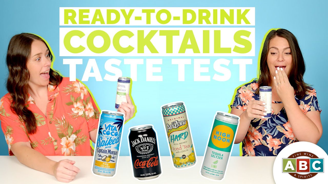 Canned Cocktail Taste Test Part 2