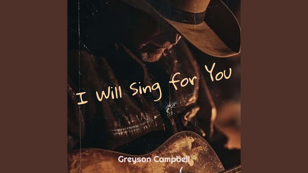 I Will Sing for You