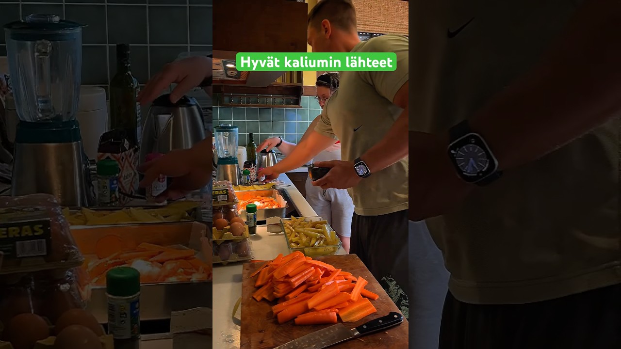 RUOAT JOISSA ON PALJON KALIUMIA #Kalium #Ravinto #Ravitsemus #Elektrolyytti #Nesteytys