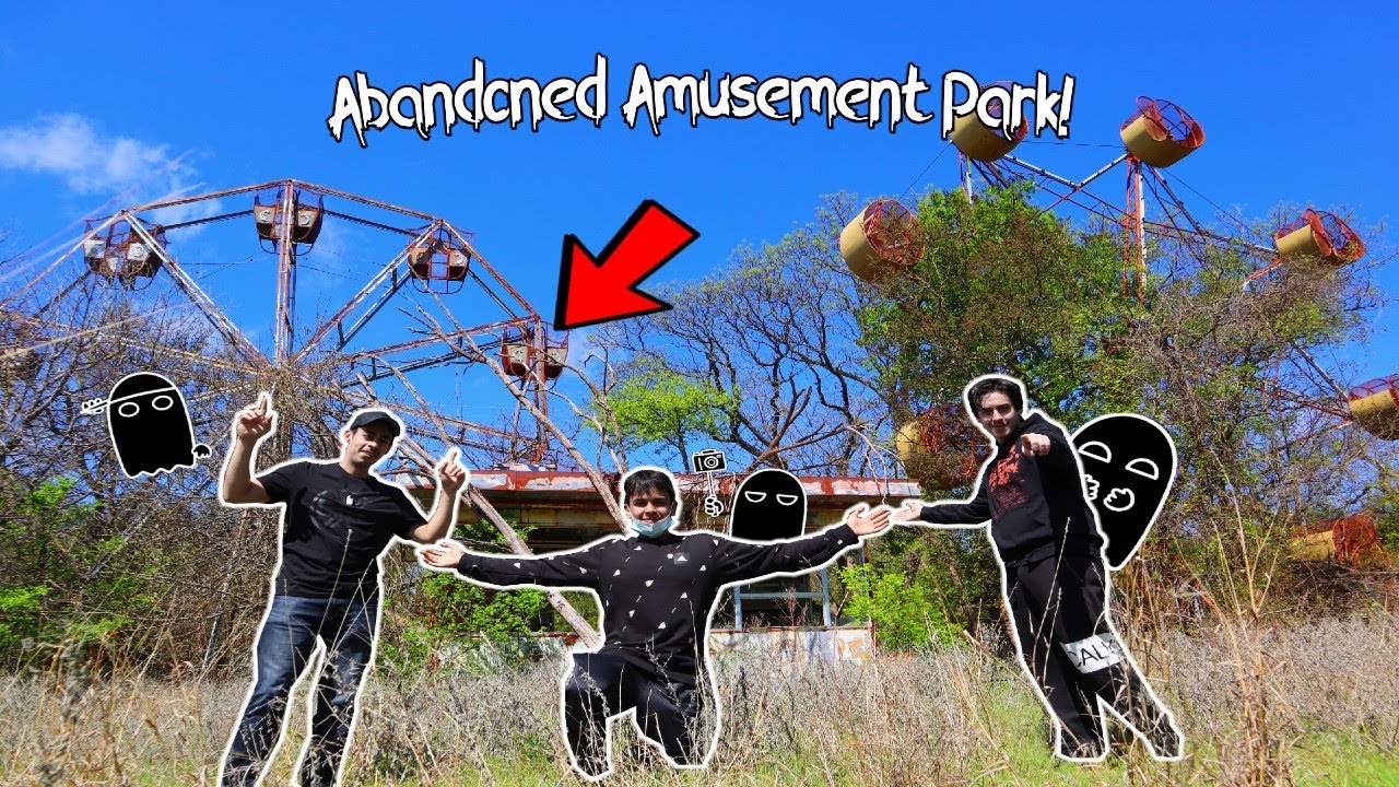 EXPLORING AN ABANDONED AMUSEMENT PARK in Oklahoma!
