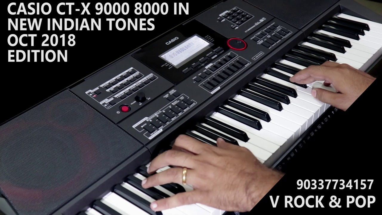 CASIO CT-X 9000IN & 8000IN NEW PROFESSIONAL INDIAN TONES 9033773457
