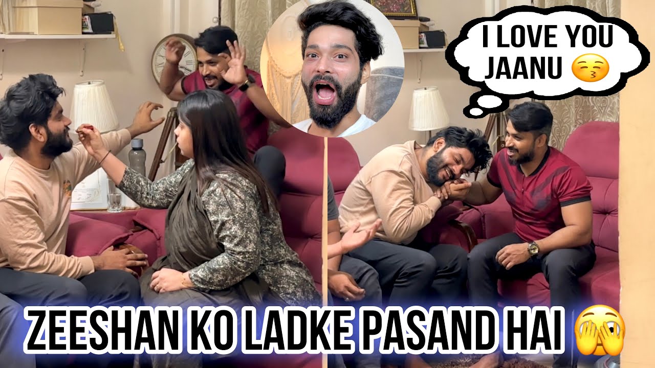 Zeeshan Ladko Ko Pyaar Karta Hai 😳 | Mehmood Par Crush 😻 | Prank On | Fokats | Abresh & Zeeshan