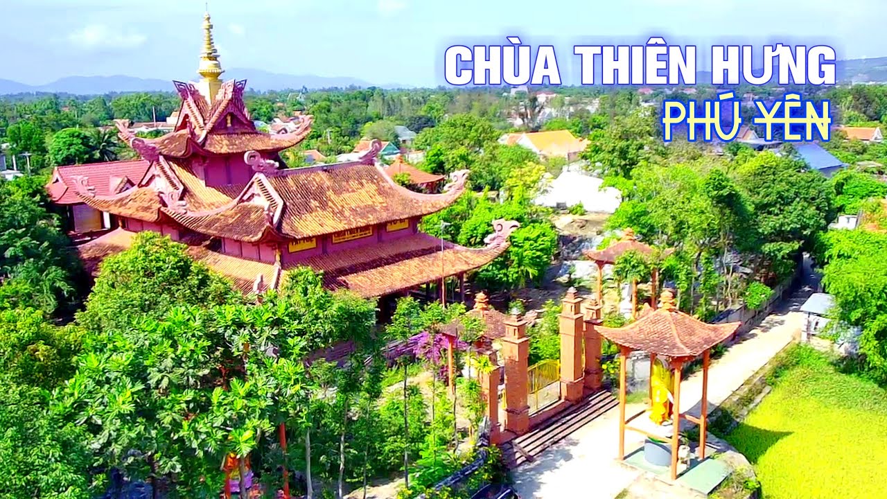 Chùa Thiên Hưng Phú Yên Yên Bình Nét Phật Pháp Vùng Quê #chuathienhung #phuyen #phatgiao #kenkenvlog