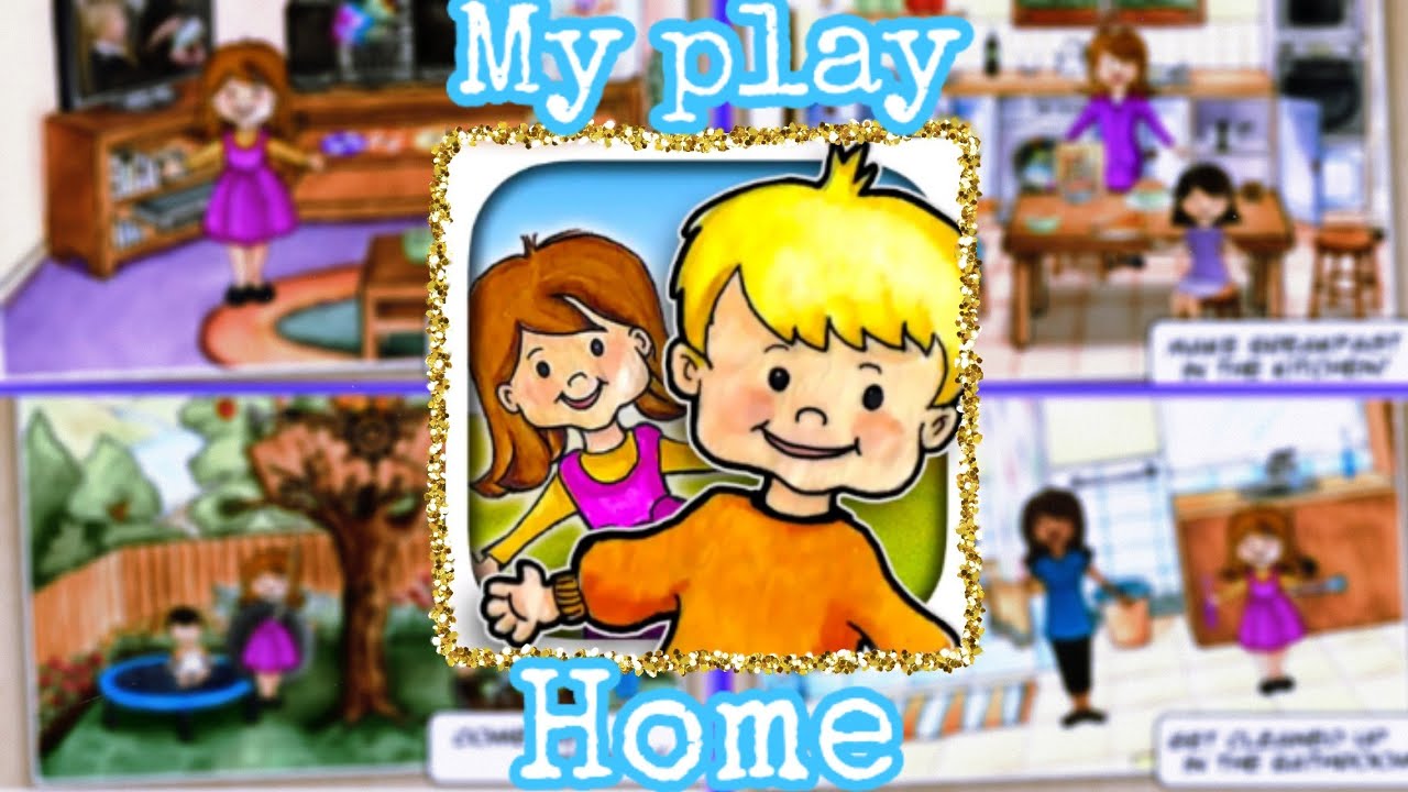 🤞🏻Обзор Игры~My playhome~🍼СЕМЕЙНЫЙ ДОМ🍼Ksenia li